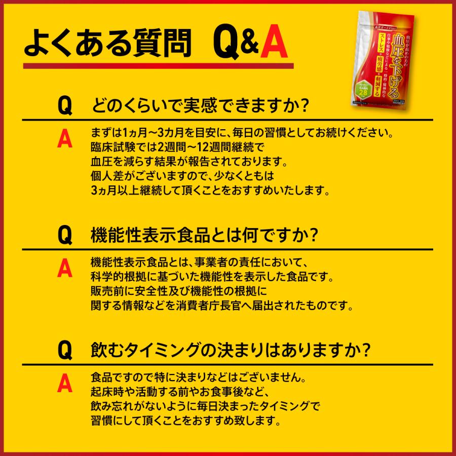 GABA サプリメント 血圧を下げる 機能性表示食品 血圧ガードplus ストレス ギャバ 桑の葉 3袋｜belle-shop｜13