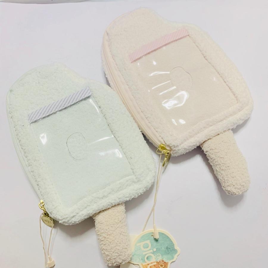 新品 ジェラートピケ パスケース 定期入れ アイスクリーム ブルー 小物 ポーチ Gelato Pique Ge563 Belle Store ベルストア 通販 Yahoo ショッピング
