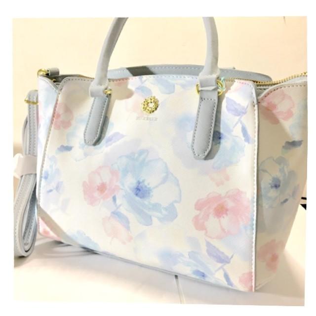 新品 ミッシュマッシュ バッグ 2way ハンドバッグ ショルダーバッグ 水彩 花柄 パフィー Misch Masch Mi169 Belle Store ベルストア 通販 Yahoo ショッピング