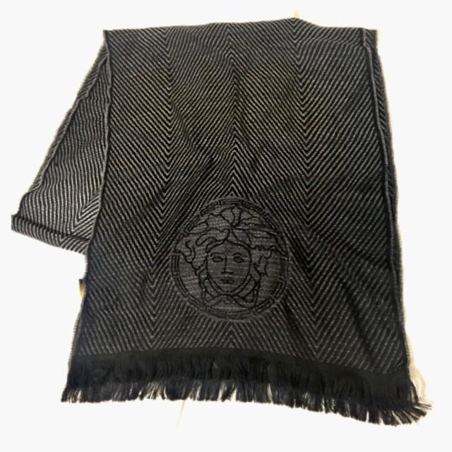 新品 ヴェルサーチ マフラー ブラック 定価円 メンズ ウール100 Versace Ver9 Belle Store ベルストア 通販 Yahoo ショッピング