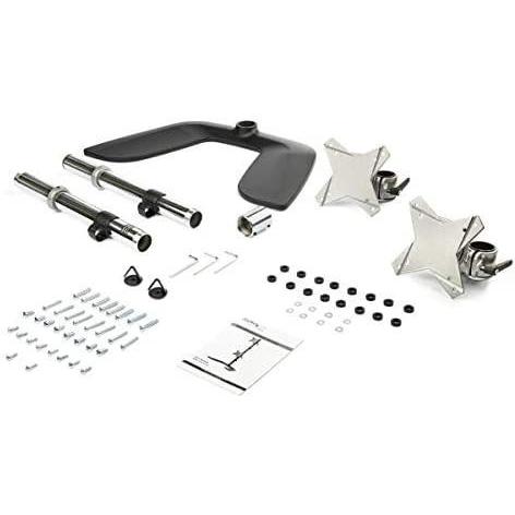 StarTech.com 液晶モニタースタンド 上下2面 アルミ製 最大27インチVESA規格ディスプレイに対応 高さ位置調整可能 ARMD com 液晶モニタースタンド 上下2面 アルミ製 最大27インチVESA規格ディスプレイに対応 高さ位置調整可能 ARMD