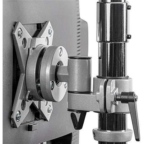 StarTech.com 液晶モニタースタンド 上下2面 アルミ製 最大27インチVESA規格ディスプレイに対応 高さ位置調整可能 ARMD com 液晶モニタースタンド 上下2面 アルミ製 最大27インチVESA規格ディスプレイに対応 高さ位置調整可能 ARMD