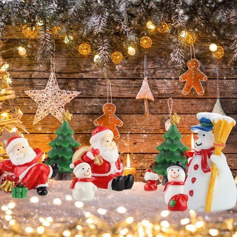 Zoyubs クリスマス ミニチュア 置物 ミニクリスマスオーナメント クリスマス 手作りアクセサリー ツリー ブーツ 花輪 サンタクロース Belle Style 通販 Yahoo ショッピング