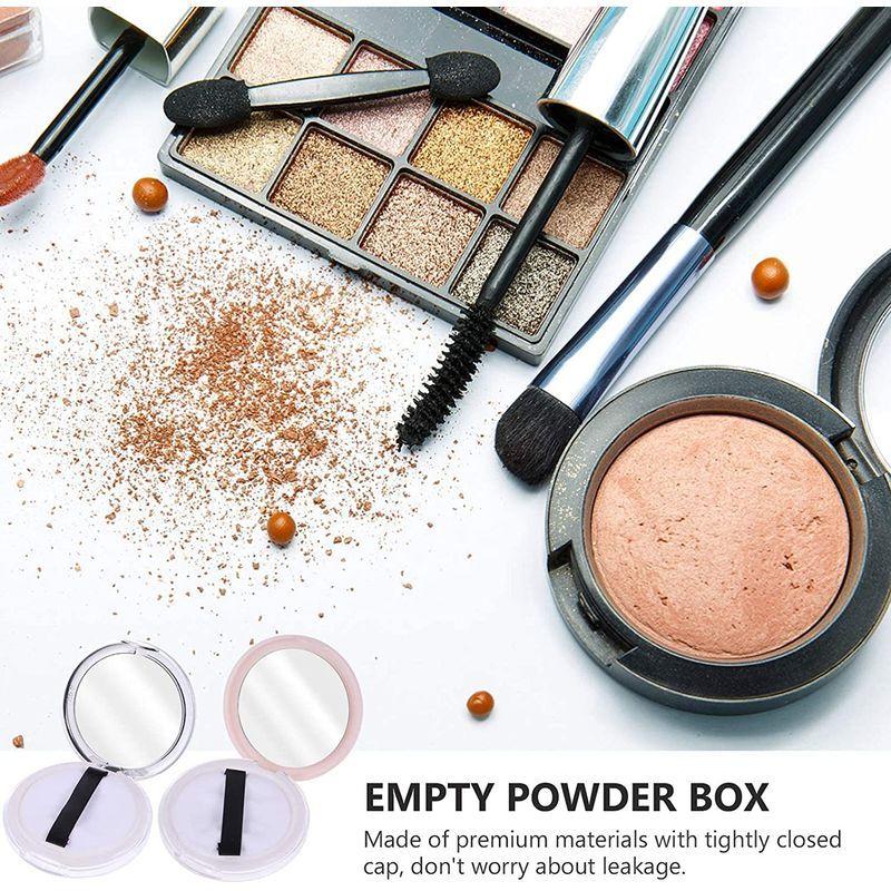 Kesyoo パウダーケース 携帯用 持ち運び 詰め替え容器 パフ付き ルースパウダー ケース 薄型 旅行用 2個セット Belle Style 通販 Yahoo ショッピング