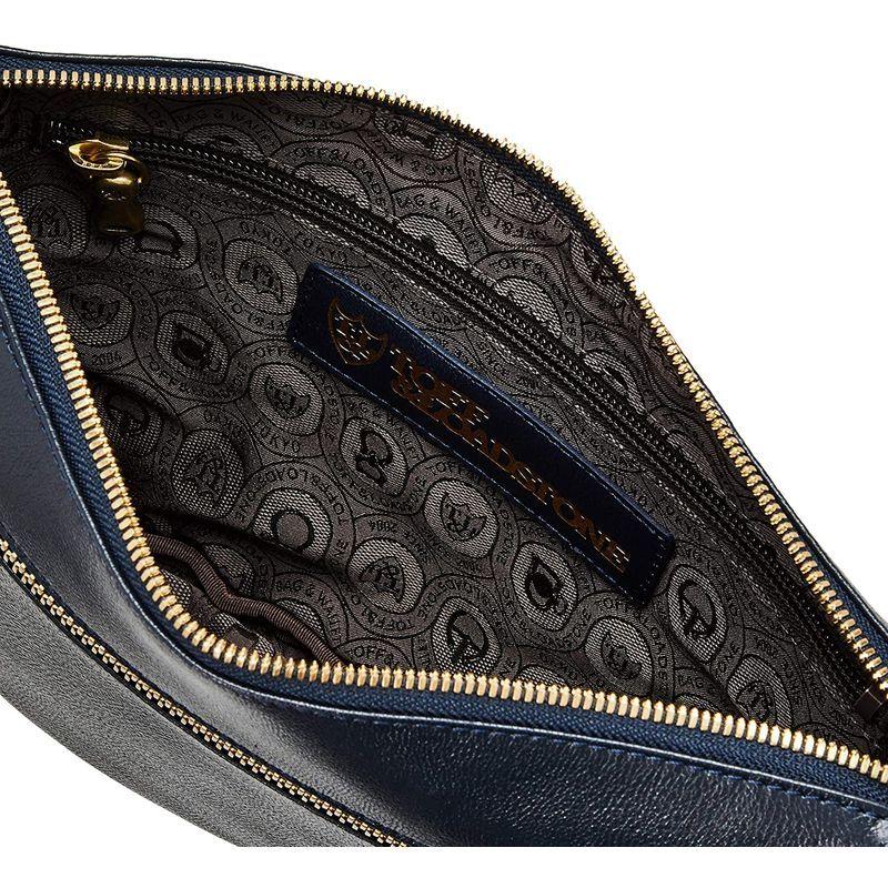 トフアンドロードストーン ビーンズ TM-1600 ネイビー ビーンズ TM ネイビー 表地 やぎ革