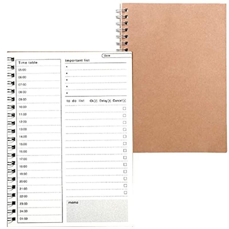 Dodtazz B6 ノート Todo リスト メモ スケジュール 一日 時間 管理 表紙無地 やること デイリー 1冊 Undhujuvql Www Bugacpusztahaza Hu