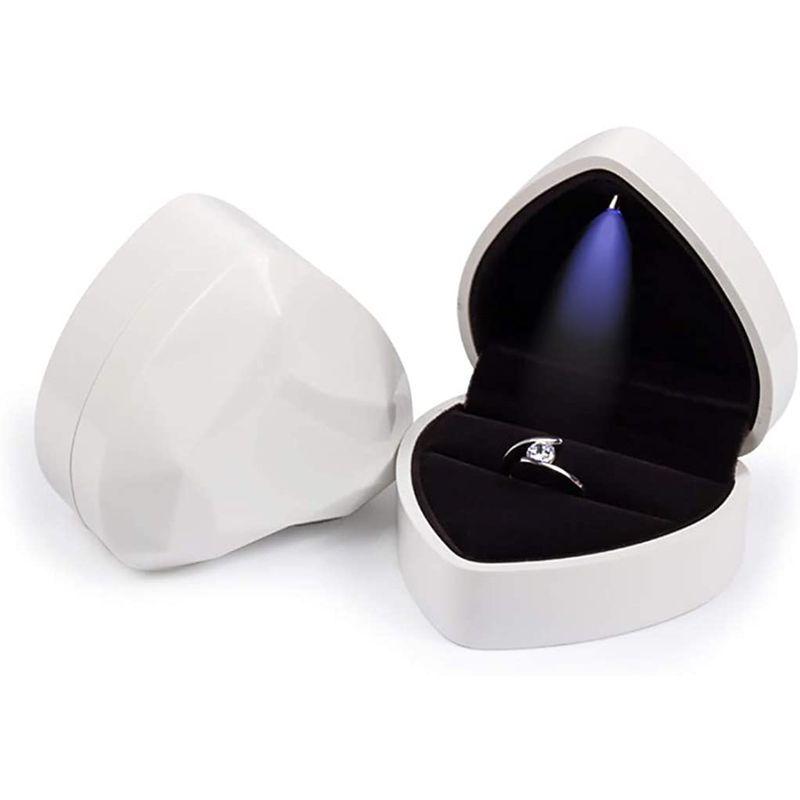 Rolin Roly 指輪ケース リングケース オシャレ Ledライト 指輪入れ ギフトケース リング ピアス ディスプレイ プロポーズ用 Belle Style 通販 Yahoo ショッピング