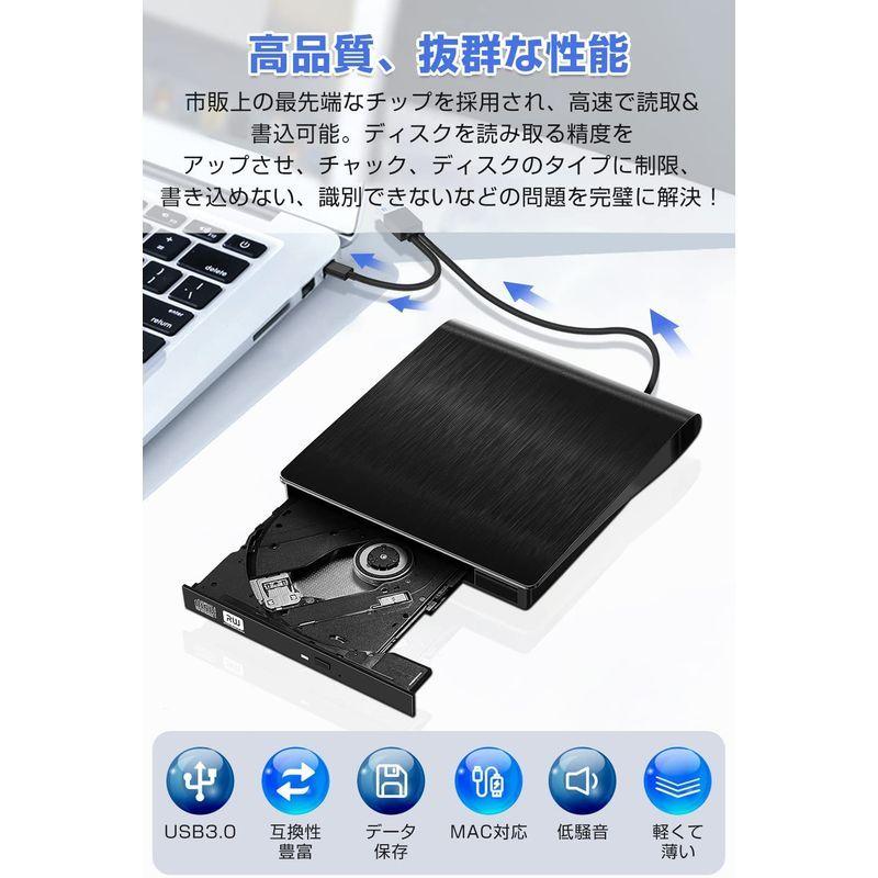 2022業界新開発CD/DVDドライブ 外付け USB3.0/Type Cポート付き CD/DVD 読込み 書き込み ブルーレイドライブ 外 :20220317232729-00098:BeLLe-style - 通販 - Yahoo!ショッピング 2022業界新開発CD/DVDドライブ 外付け USB3.0/Type Cポート付き CD/DVD 読込み 書き込み ブルーレイドライブ 外 :20220317232729-00098:BeLLe-style - 通販 - Yahoo!ショッピング
