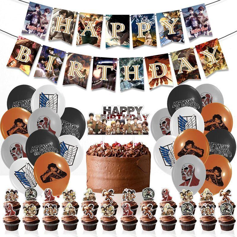 Haftss 進撃 巨人 アニメ 誕生日 飾り付け キャラクター バースデーバルーン バルーン 漫画 誕生日 バースデー 飾り 誕生日 風船 Belle Style 通販 Yahoo ショッピング