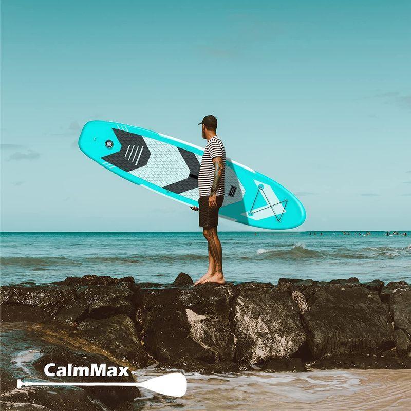 CalmMax インフレータブル スタンドアップパドルボード サップボード SUP 長320cm 幅80cm 厚15cm 耐荷重量150kg インフレータブル スタンドアップパドルボード サップボード SUP 長320cm 幅80cm 厚15cm 耐荷重量150kg