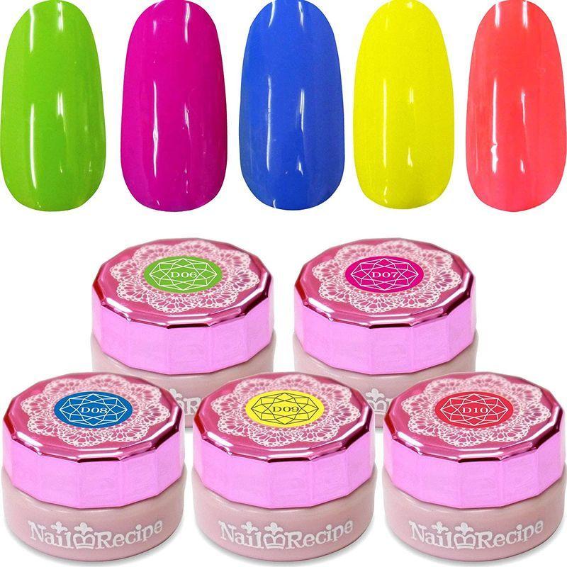NailRecipe(ネイルレシピ) ネイル ジェルネイル カラージェル 5色セット 発色 お花のように可愛いカラージェル (ネオンD6-1 :20220530093011-00181:BeLLe-style - 通販 - Yahoo!ショッピング NailRecipe(ネイルレシピ) ネイル ジェルネイル カラージェル 5色セット 発色 お花のように可愛いカラージェル (ネオンD6-1 :20220530093011-00181:BeLLe-style - 通販 - Yahoo!ショッピング
