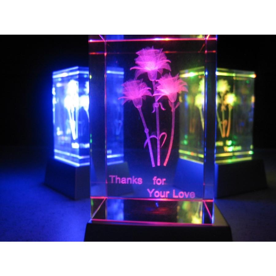 3Dクリスタルアート、母に贈る「Thanks for your Love」 |  | 02