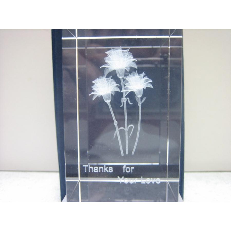 3Dクリスタルアート、母に贈る「Thanks for your Love」 |  | 04