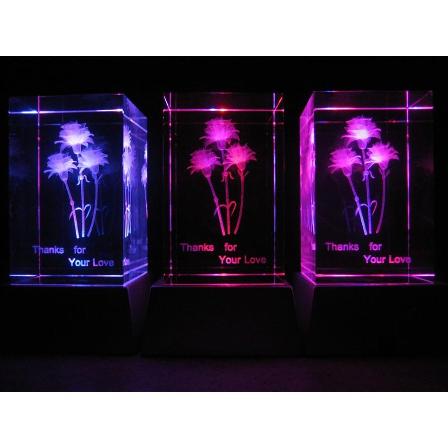 3Dクリスタルアート、母に贈る「Thanks for your Love」 |  | 05