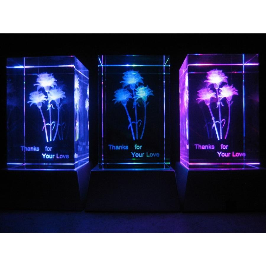 3Dクリスタルアート、母に贈る「Thanks for your Love」 |  | 07