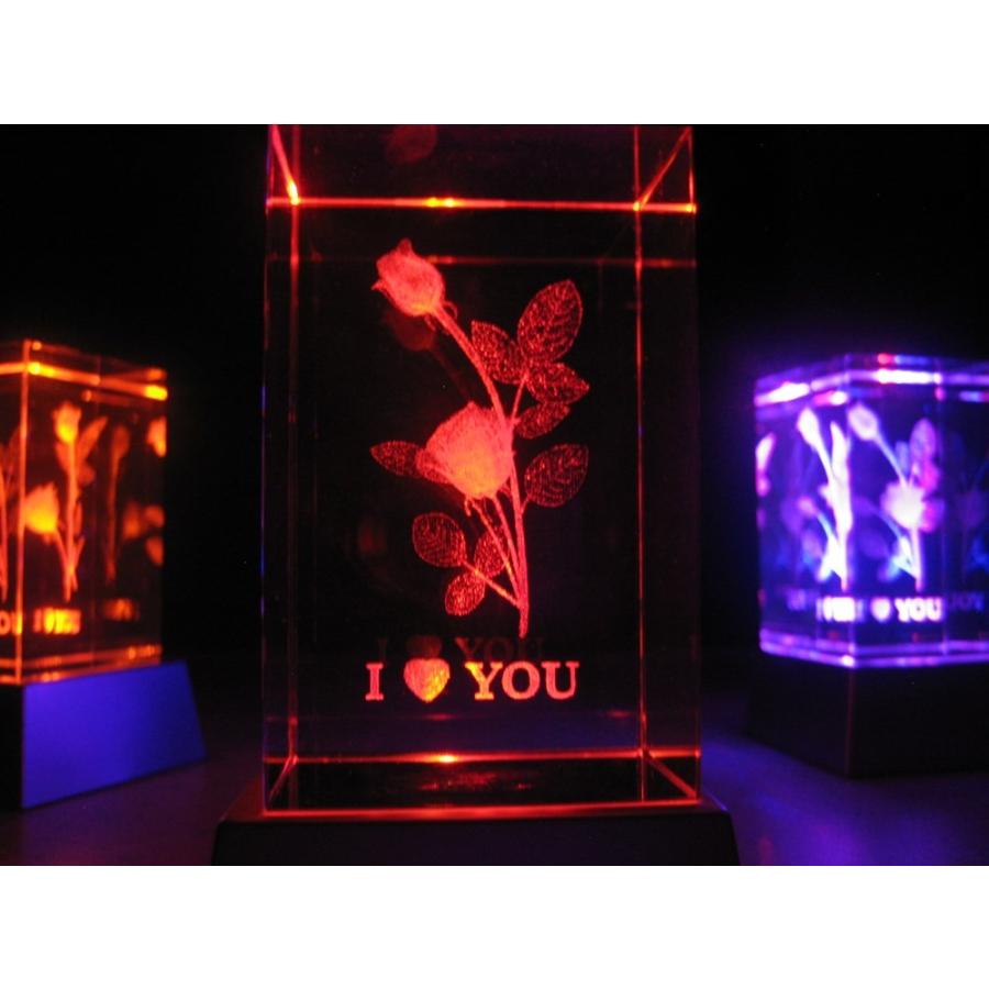 3Dクリスタルアート、母に贈る「I  Love You」 | 