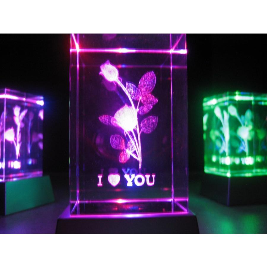 3Dクリスタルアート、母に贈る「I  Love You」 |  | 01