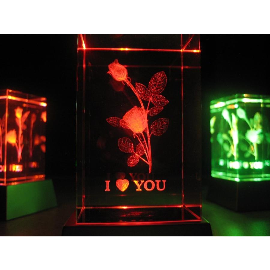 3Dクリスタルアート、母に贈る「I  Love You」 |  | 02