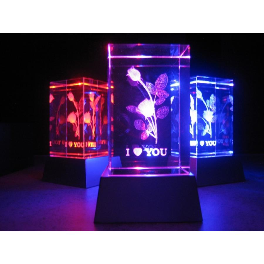 3Dクリスタルアート、母に贈る「I  Love You」 |  | 04