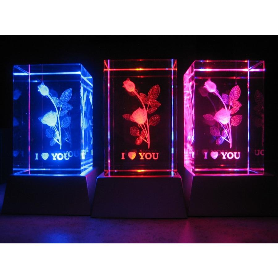 3Dクリスタルアート、母に贈る「I  Love You」 |  | 08