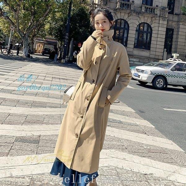 人気メーカー ブランド チェスターコート アウターコート チェスターコートアウターコートジャケットアウター無地綺麗めコートダブルボタンコート オフィスレディースポケット付きロング丈ゆったりシンプル 綺 無地 アウター ジャケット コート アウター Neoniche Com