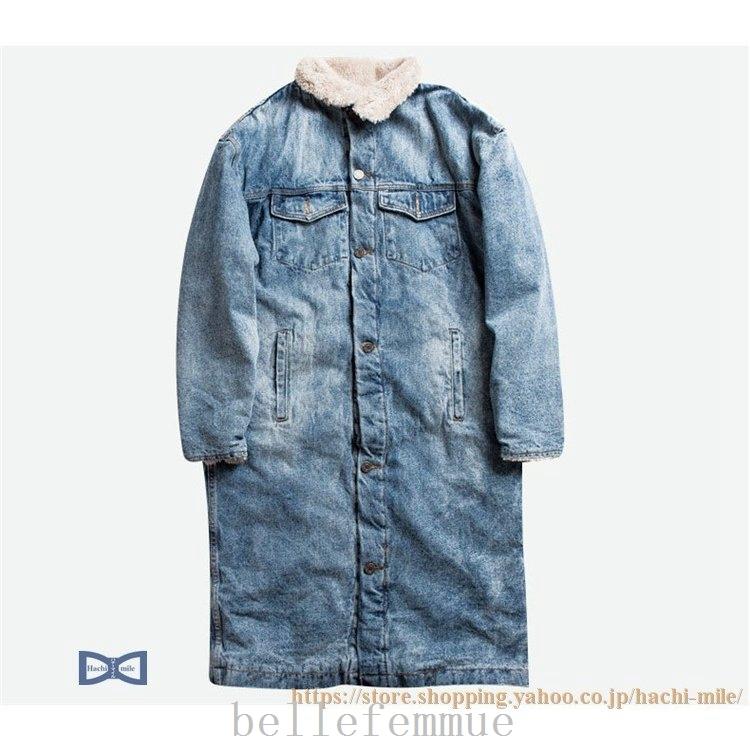 完成品 父の日 防寒着 防風 あったか ウォッシュ加工 フリースジャケット 裏起毛 デニムコート ロング丈 メンズ デニムジャケット 裏起毛 デニムコート ロング丈 メンズ デニムジャケット ジャケット Www Torobox Rs