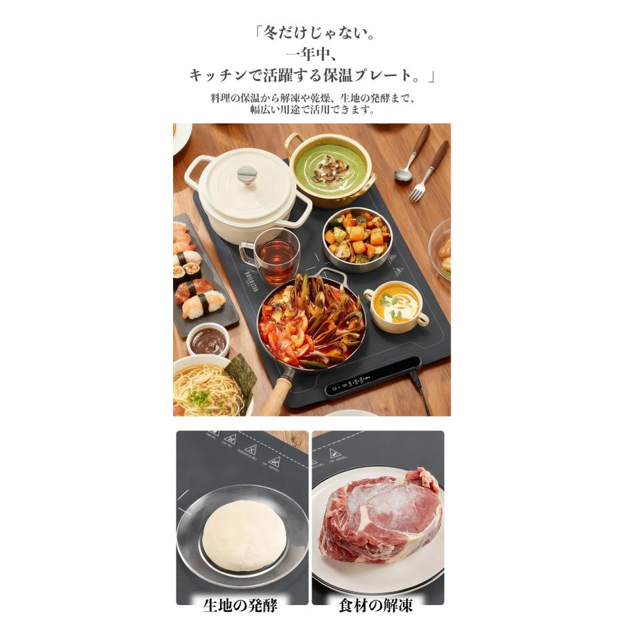 BelleLife（ベルライフ） 保温プレート 保温マット 折りたたみ式 電気