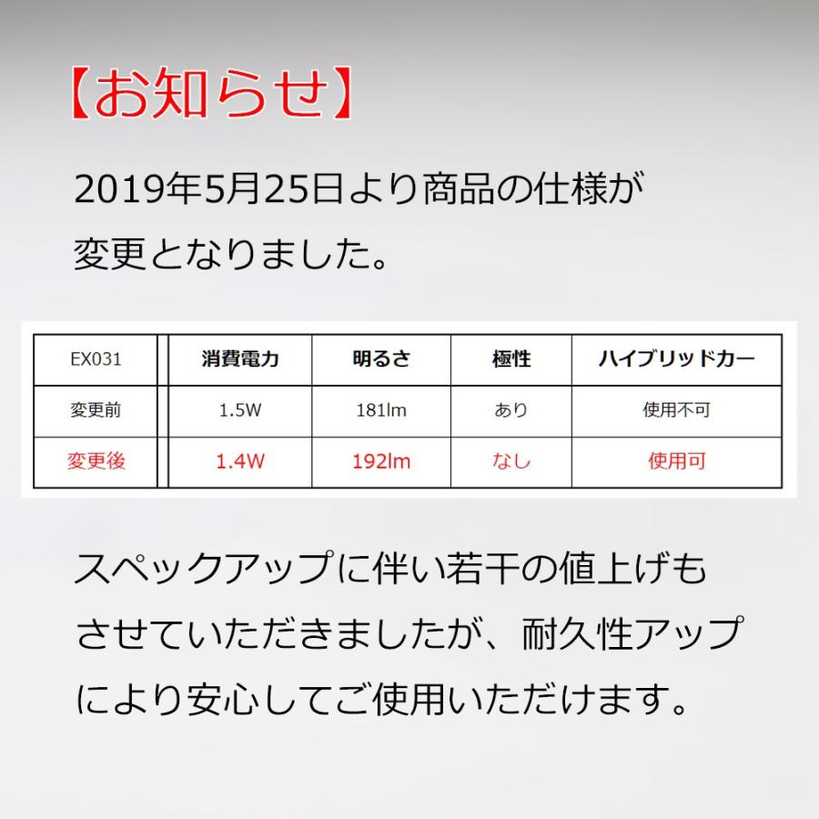 30個セット T10 LED 爆光ホワイト 拡散24連 白 ポジション ナンバー灯 6500K ルームランプ 3014チップ 12V用 EX031｜bellelight｜02