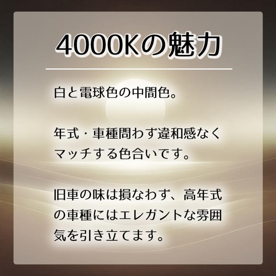 36mm 4000K LED 白と電球色の中間色 2個セット 明るいルームランプ