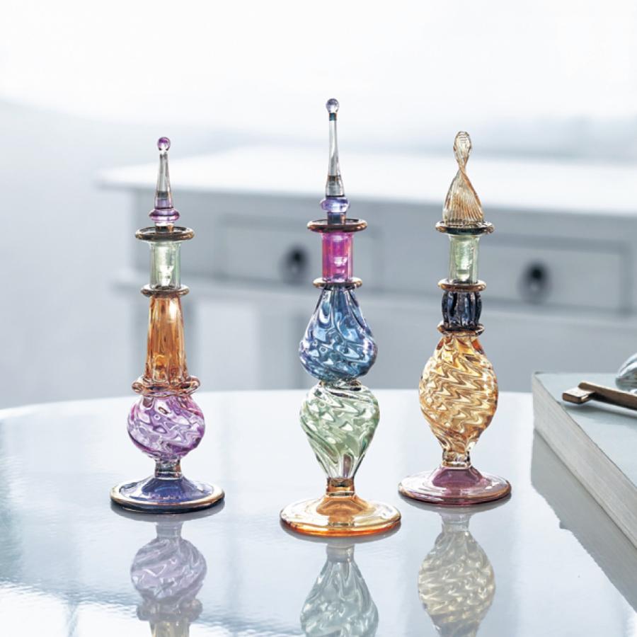香水瓶 エジプトガラス 硝子 ハンドメイド おしゃれ 001 ベルメゾン インテリア Yahoo 店 通販 Yahoo ショッピング