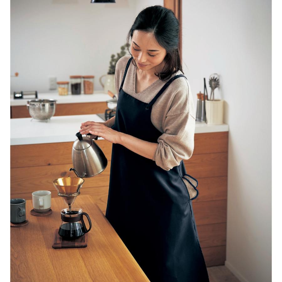 エプロン ワンピース風 撥水加工 M L おしゃれ レディース キッチン 台所 ルームウェア 部屋着 シンプル 001 ベルメゾン インテリア Yahoo 店 通販 Yahoo ショッピング