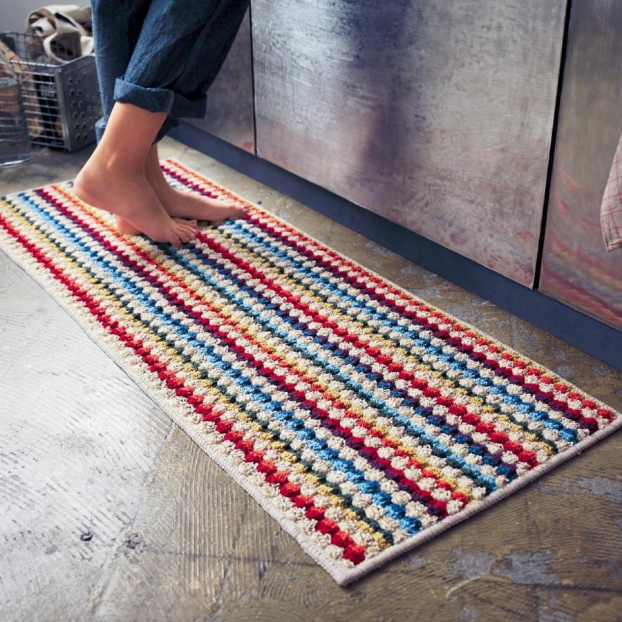 キッチン 台所 ラグ ジュート混 キッチンマット すべり止め マルチ 約45 150cm 003 ベルメゾン インテリア Yahoo 店 通販 Yahoo ショッピング