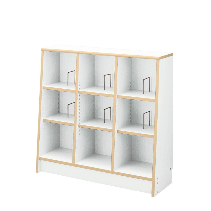 絵本棚 絵本収納 本 棚 ラック おもちゃ 可動棚 1cmピッチ Dvd 雑誌 子供 子供用 家具 キッズ 収納 日本製 ツボミファニチャー ホワイト ｂ 90cm 006 ベルメゾン インテリア Yahoo 店 通販 Yahoo ショッピング