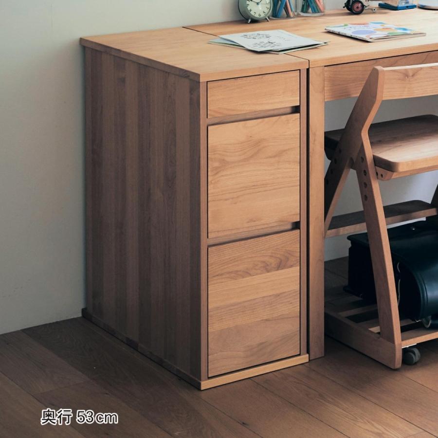 サイドラック 収納ラック 学習机横 収納 日本製 奥行53cm 低ホルマリン シンプル 木目 引き出し デスクワーク デスク横 オフィス家具 書斎 B 002 ベルメゾン インテリア Yahoo 店 通販 Yahoo ショッピング