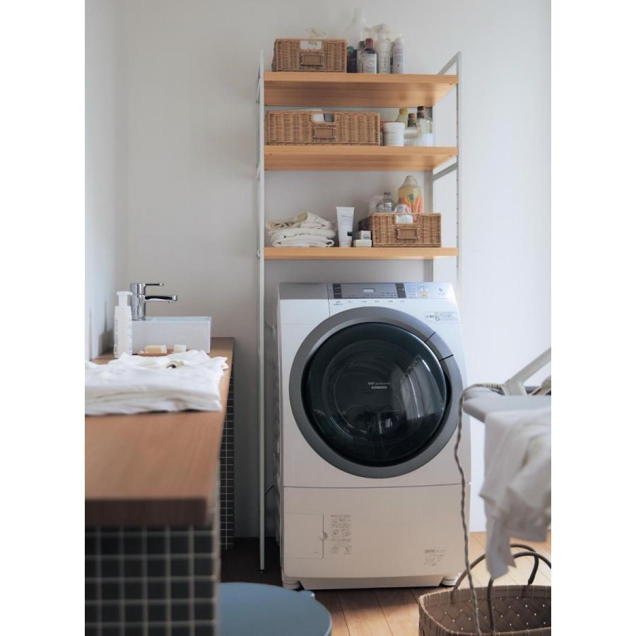 ランドリーラック 収納ラック 洗濯機ラック おしゃれ 幅71 5cm ランドリー収納 アジャスター付 洗濯 脱衣所 B 001 ベルメゾン インテリア Yahoo 店 通販 Yahoo ショッピング