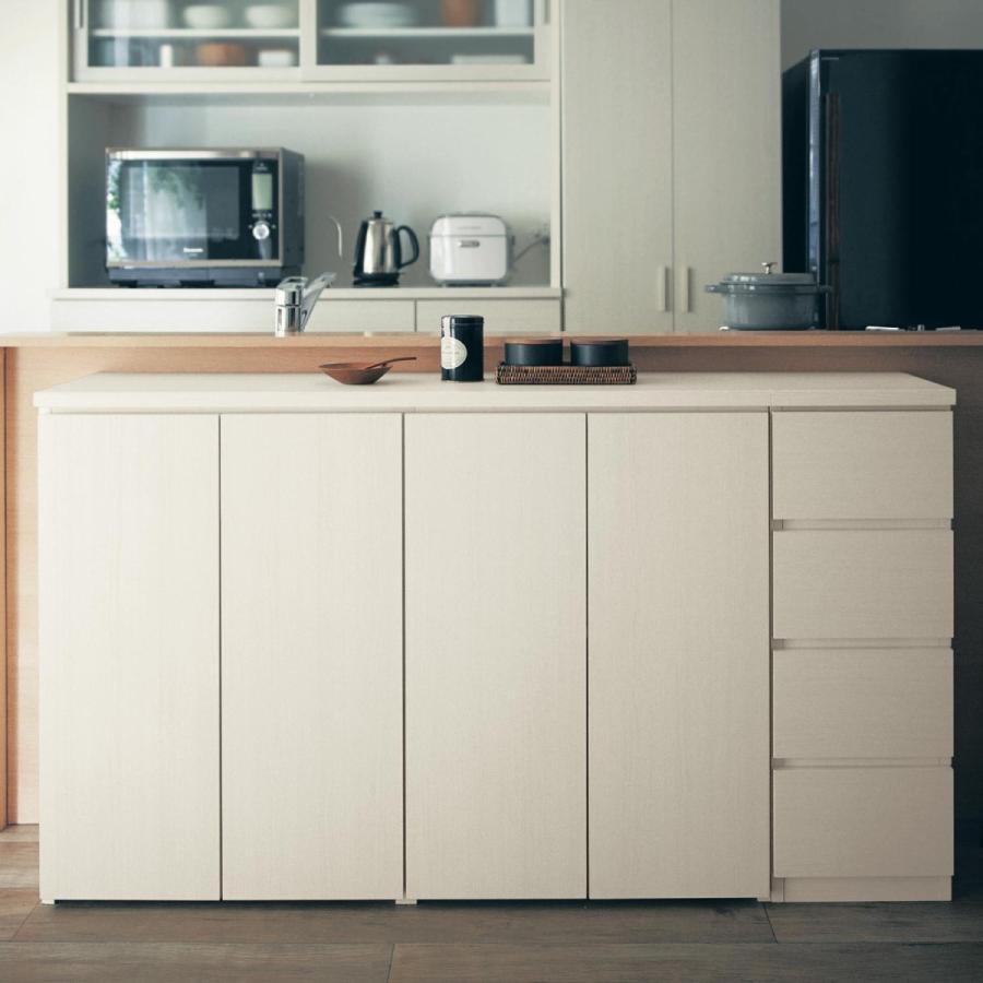 超人気新品 ダイニング収納 キッチン収納 シンプル おしゃれ 木目 日本製 A 扉 60 ホワイト 1cmピッチ 棚板 ダブル カウンター下 収納 食器 棚 リビング収納 棚 キッチンラック カラー ホワイト Tawow Org Nz