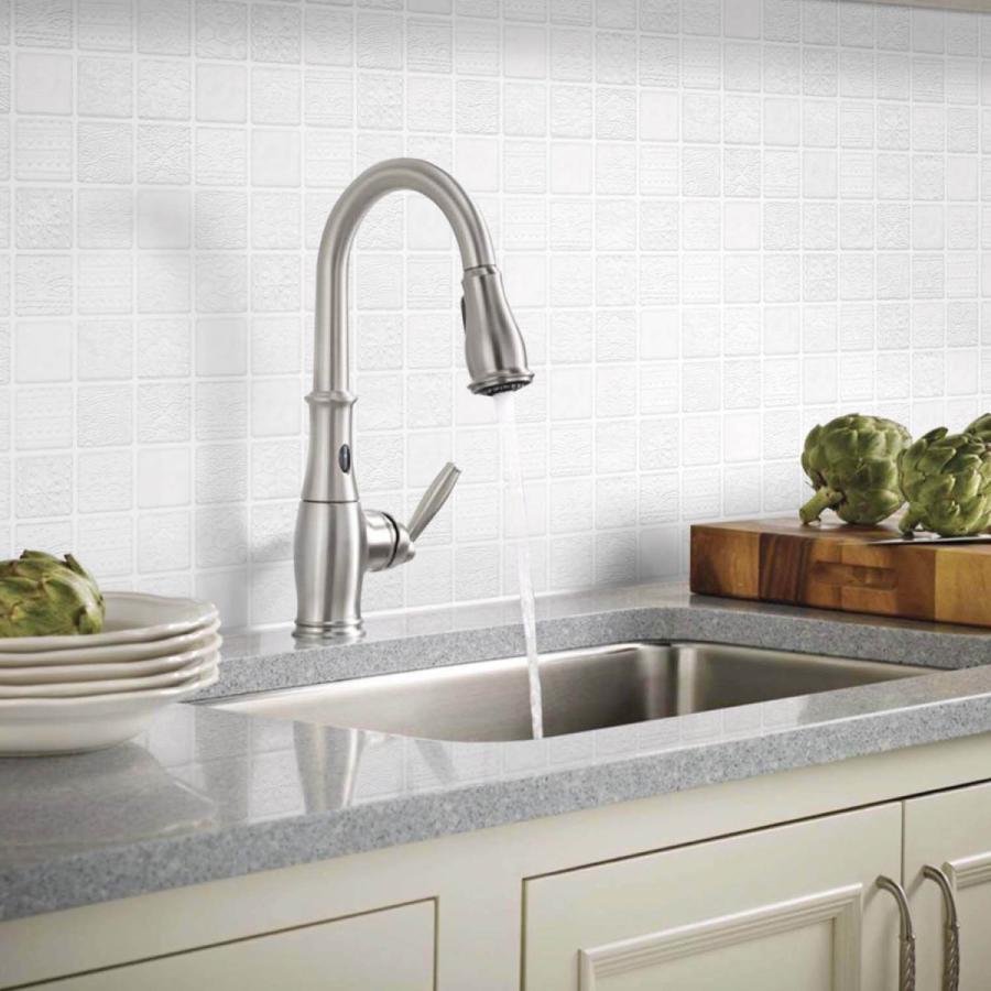 タイルシール レース モザイクタイル ホワイト 立体 水回り シンク 立体タイル おしゃれ キッチン 汚れ防止 タイルシート C 001 ベルメゾン インテリア Yahoo 店 通販 Yahoo ショッピング