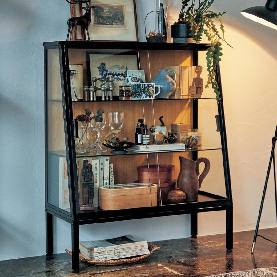 キャビネット コレクションキャビネット ディスプレイ ナチュラル 60 5cm おしゃれ ガラス戸 スライド 棚 コレクションラック 収納ラック リビング収納 D 001 ベルメゾン インテリア Yahoo 店 通販 Yahoo ショッピング