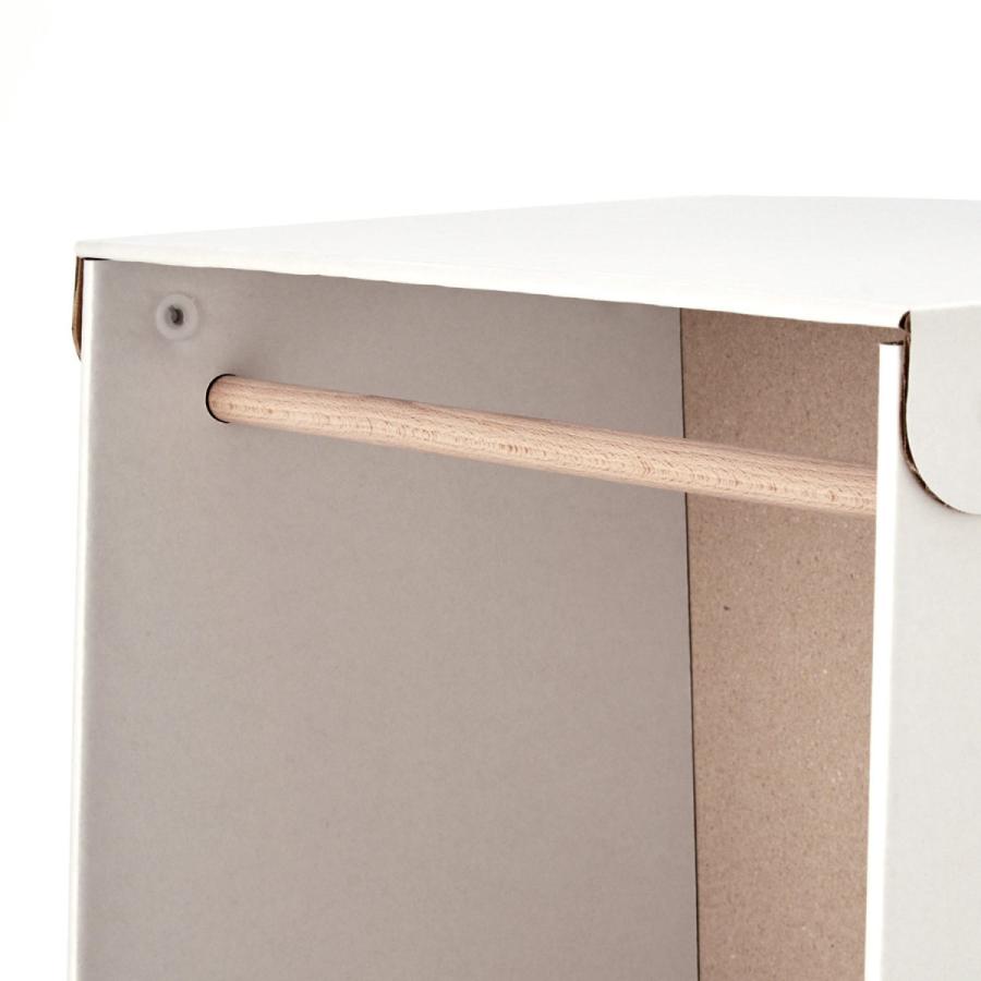 ハンガーラック チェスト 収納チェスト 引き出し 割り引き 2段 ナチュラル 日本製 クラフト コート掛け おしゃれ 段ボール キッズ収納 軽い 収納 ラック 収納 シンプル