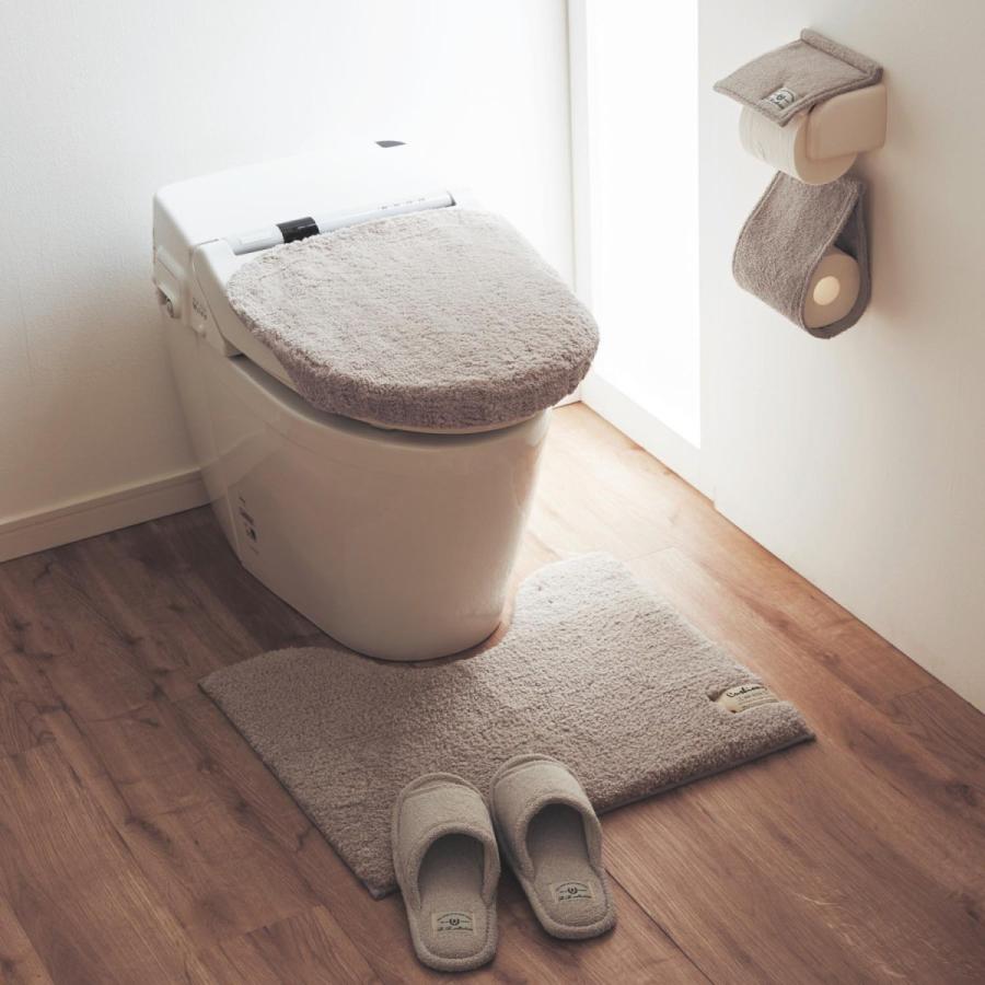 ベルメゾン もこもこボリュームのトイレマット フタカバー セット クッショニー グレー 大マット 温水洗浄便座フタセット D 006 ベルメゾン インテリア Yahoo 店 通販 Yahoo ショッピング