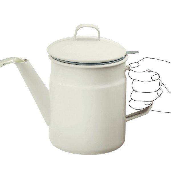 オイルポット 注ぎ口がおしゃれ 揚げ物をおいしくすることにこだわった キャップ付き 琺瑯 オイルポット 日本製 002 ベルメゾン インテリア Yahoo 店 通販 Yahoo ショッピング