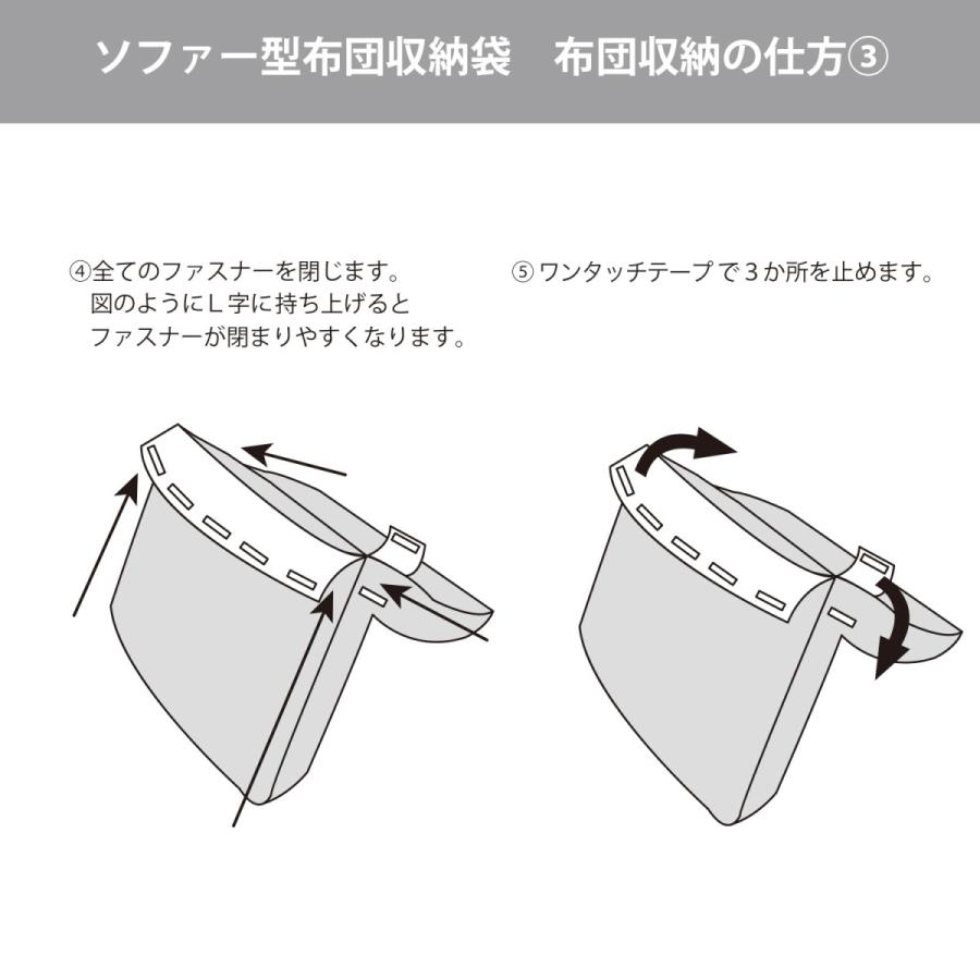 布団収納 布団収納袋 収納 ベージュ 掛け布団用 敷布団用 単品 寝具 掛け布団 敷き布団 ソファー 背もたれ クッション おしゃれ ２way シンプル E 001 ベルメゾン インテリア Yahoo 店 通販 Yahoo ショッピング