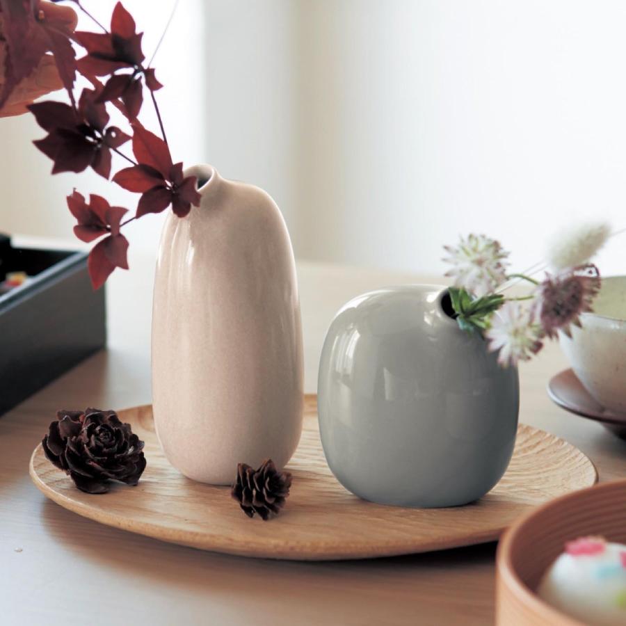 表情豊かな丸いフォルムの花瓶 グレー 180ml 260ml F 001 ベルメゾン インテリア Yahoo 店 通販 Yahoo ショッピング