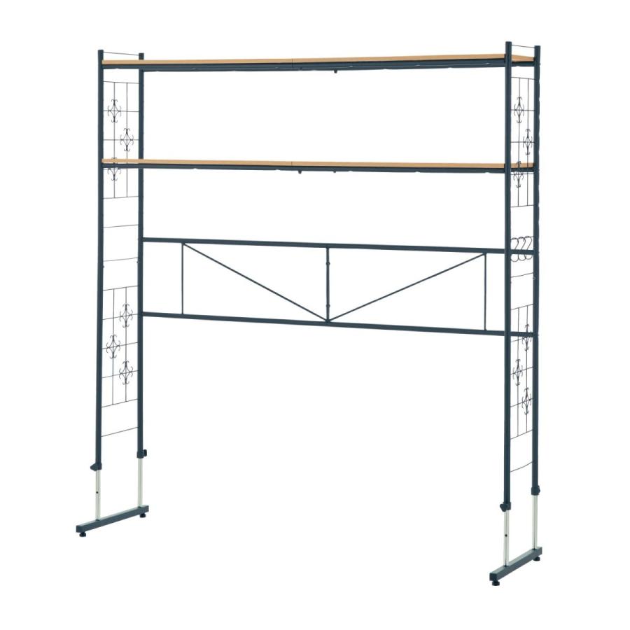 ラック 伸縮 ピアノ上ラック フック付 ホワイト 隙間収納 収納ラック 棚 楽譜 おしゃれ シンプル ピアノ ラック シンプル フレーム F 001 ベルメゾン インテリア Yahoo 店 通販 Yahoo ショッピング