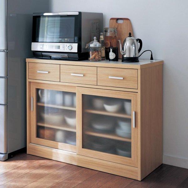 正規品 キッチンカウンター キッチン収納 引き戸 おしゃれ 収納 食器棚 調理台 シンプル ライトナチュラル 110 F 002 ベルメゾン インテリア Yahoo 店 通販 Yahoo ショッピング 送料無料 Blog Lonolife Com