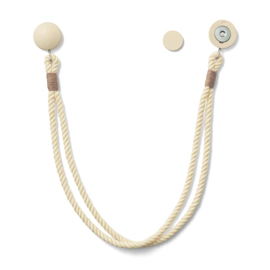 カーテンタッセル タッセル カーテン マグネット式 1本 日本製 綿100 ロープ おしゃれ ホワイト F 001 ベルメゾン インテリア Yahoo 店 通販 Yahoo ショッピング