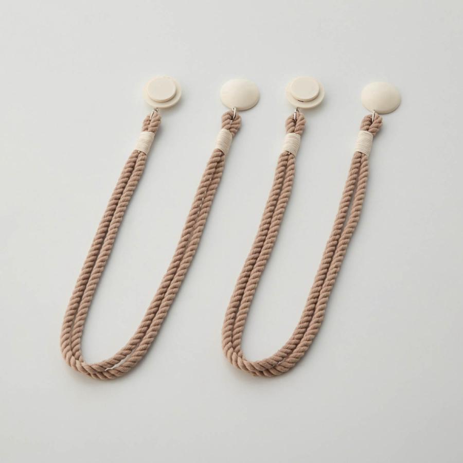 カーテンタッセル タッセル カーテン マグネット式 1本 日本製 綿100 ロープ おしゃれ ホワイト F 001 ベルメゾン インテリア Yahoo 店 通販 Yahoo ショッピング