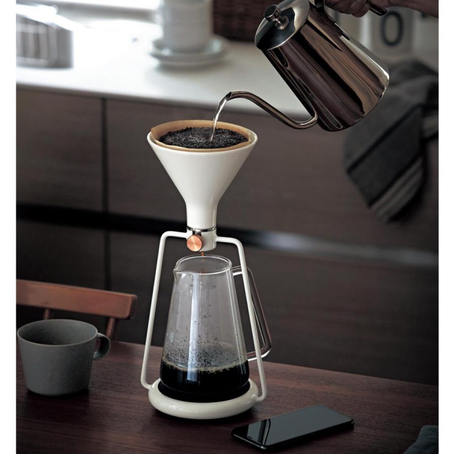 値段が激安 アプリと連動するスマートコーヒーメーカー ベルメゾン コーヒーメーカー Gina ジーナ ドリッパー 水出しコーヒー Usbケーブル 自動 おしゃれ アプリ連動 ホワイト コーヒーメーカー