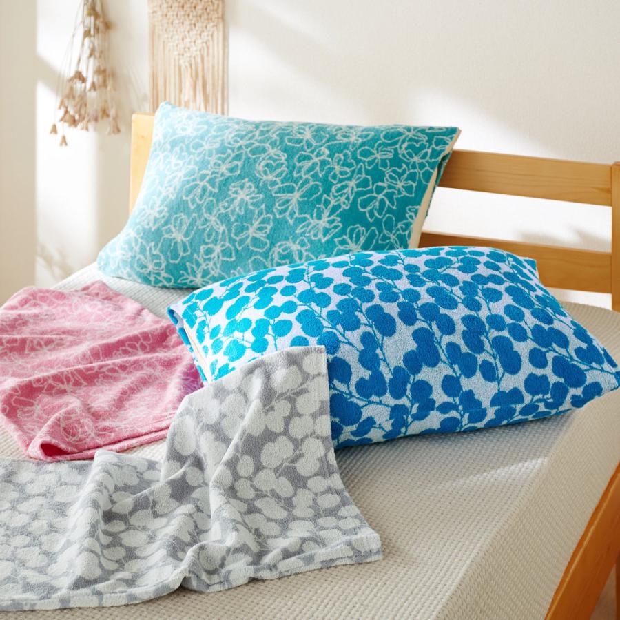 枕カバー ピローケース 抗菌消臭 プラント グレー おしゃれ のびのび枕カバー 伸縮素材 パイル地 F 001 ベルメゾン インテリア Yahoo 店 通販 Yahoo ショッピング