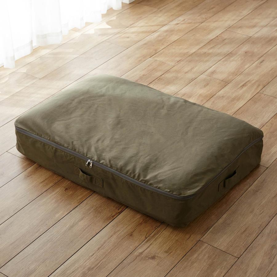 布団収納袋 布団収納 綿帆布 ライトグレー 掛け敷き兼用 すっきり おしゃれ クローゼット 押入れ オフシーズン ふとん 収納 F 001 ベルメゾン インテリア Yahoo 店 通販 Yahoo ショッピング